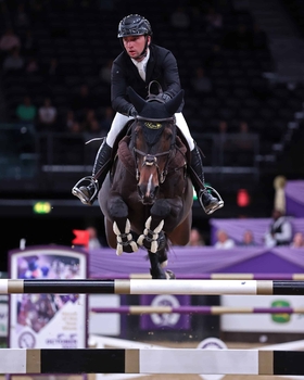 An Irish Double in the first of the International Showjumping Classes 